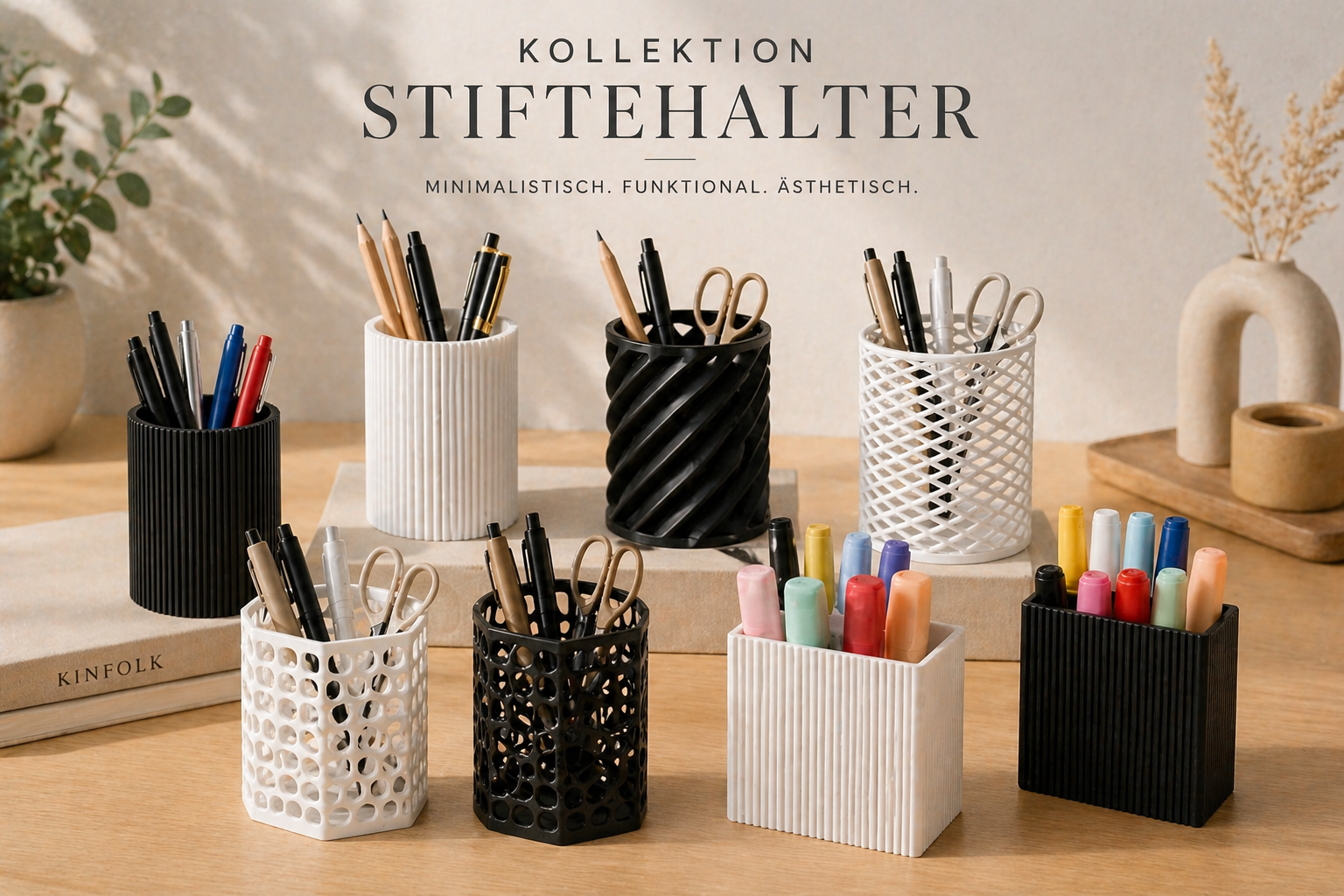 Stiftehalter &amp; Schreibtisch Organizer 🖊️